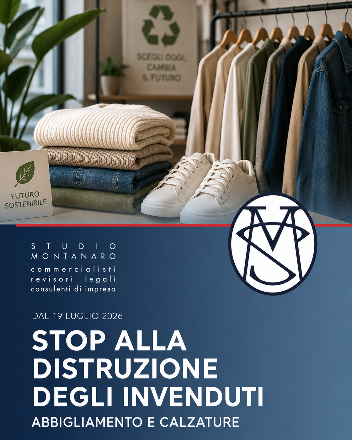 Vietato distruggere abbigliamento e calzature invenduti