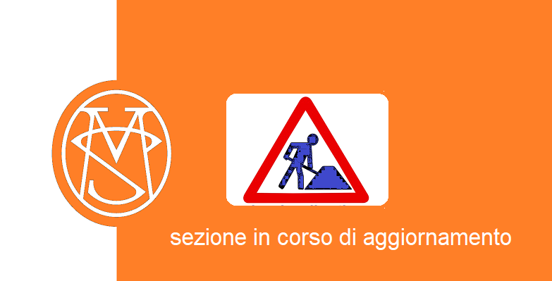 Sezione in corso di aggiornamento