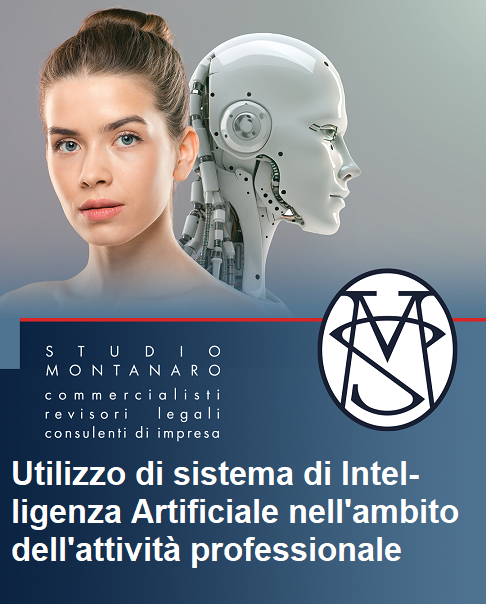 Utilizzo di sistemi di Intelligenza Artificiale nell’ambito dell'attività professionale