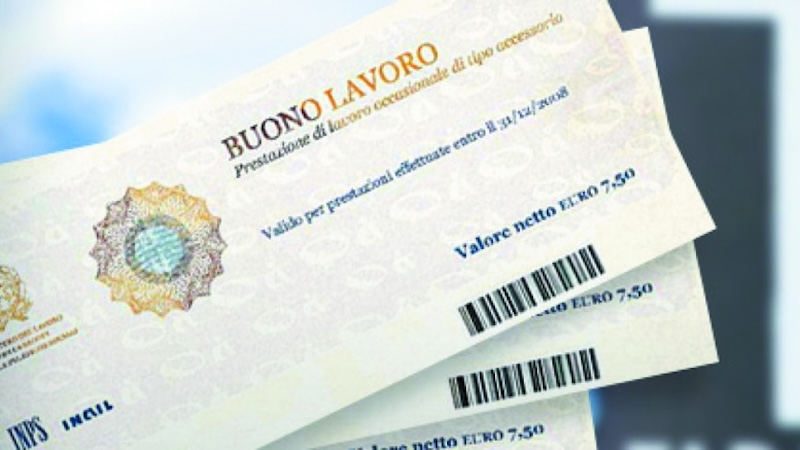 VOUCHER – abrogati con decorrenza immediata