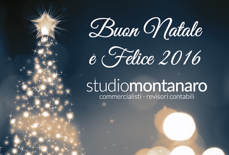 Buone Feste dallo Studio Montanaro